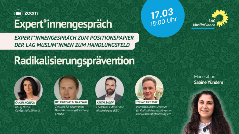 Expertengespräch zum Thema Radikalisierungsprävention