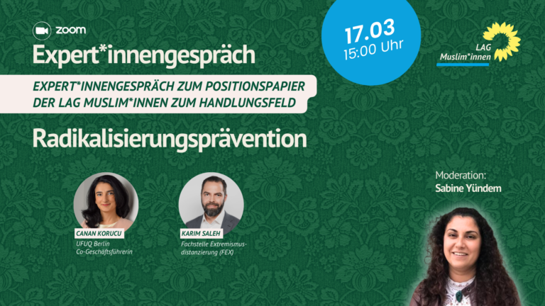 Expertengespräch zum Thema Radikalisierungsprävention