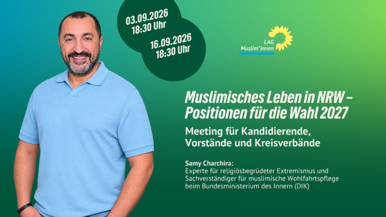 Muslimisches Leben in NRW – Positionen für die Wahl 2027